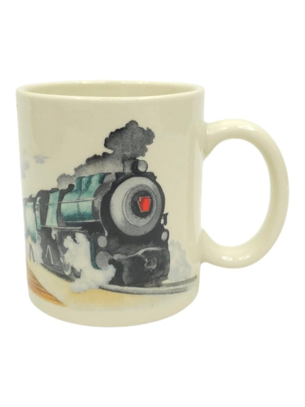 Otagiri Coffee Mug Train PRR Pennsylvania Railroad K4 Class Advantage Collection